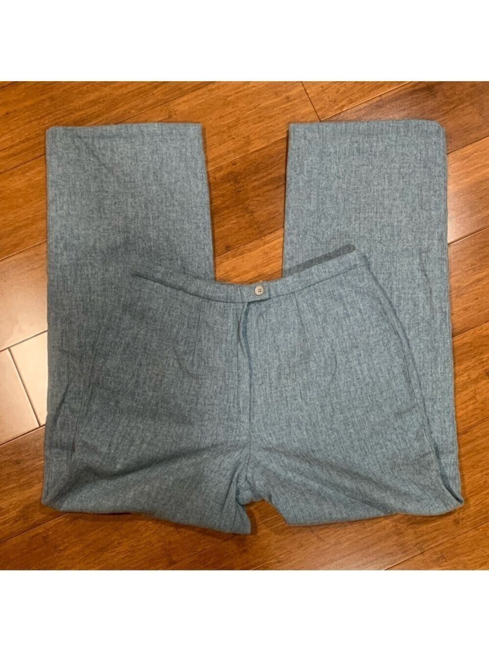 Vntg 70’s Pendleton Light Blue wool pants sz 14